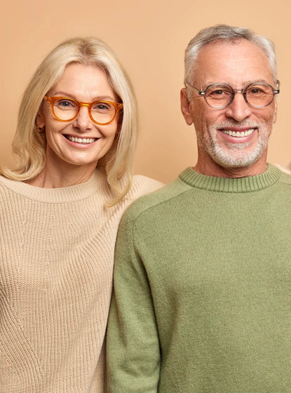 Older couple looking fit and happy