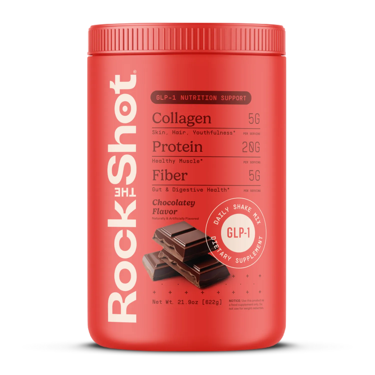 Rock The Shot Chocolate packaging